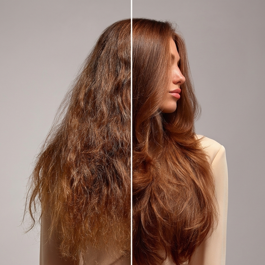 Keratin Hair Mask - Repairing & Frizz Control (500ml)
